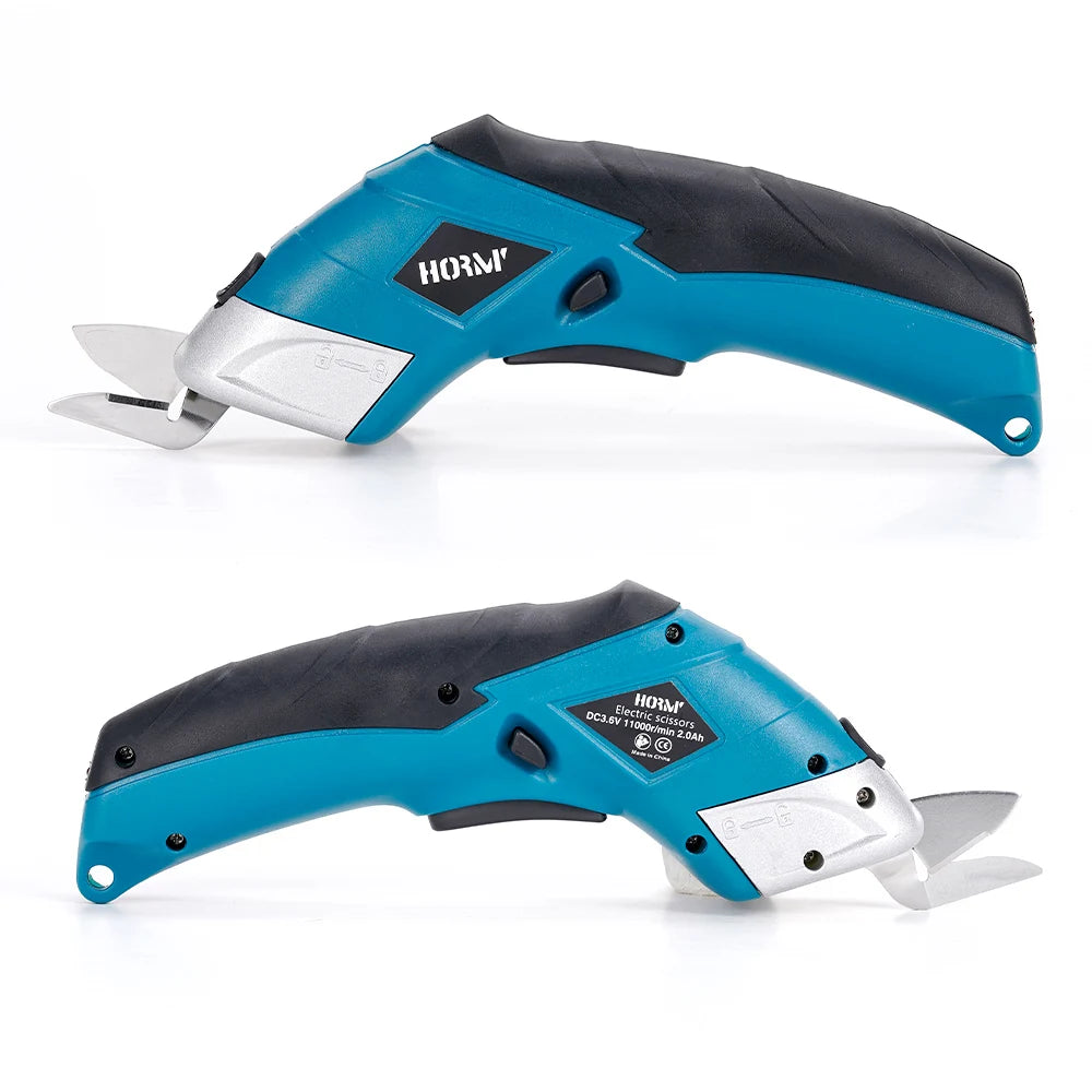 3.6V Multifunctional Electric Scissors Fabric Cutting Machine Leather Scissors with Tungsten Steel Blades USB Rechargeable Tool