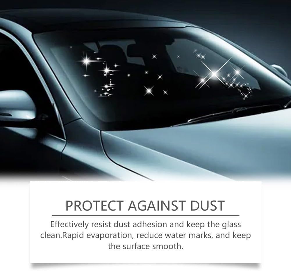 Car Oil Film Cleaning Glass,Oil Film Cleaning Brush for Car Windows,Car Windshield Cleaner,Automotive Glass Cleaning Board,Car Oil Film Cleaning Brush,Glass Oil Film Remover